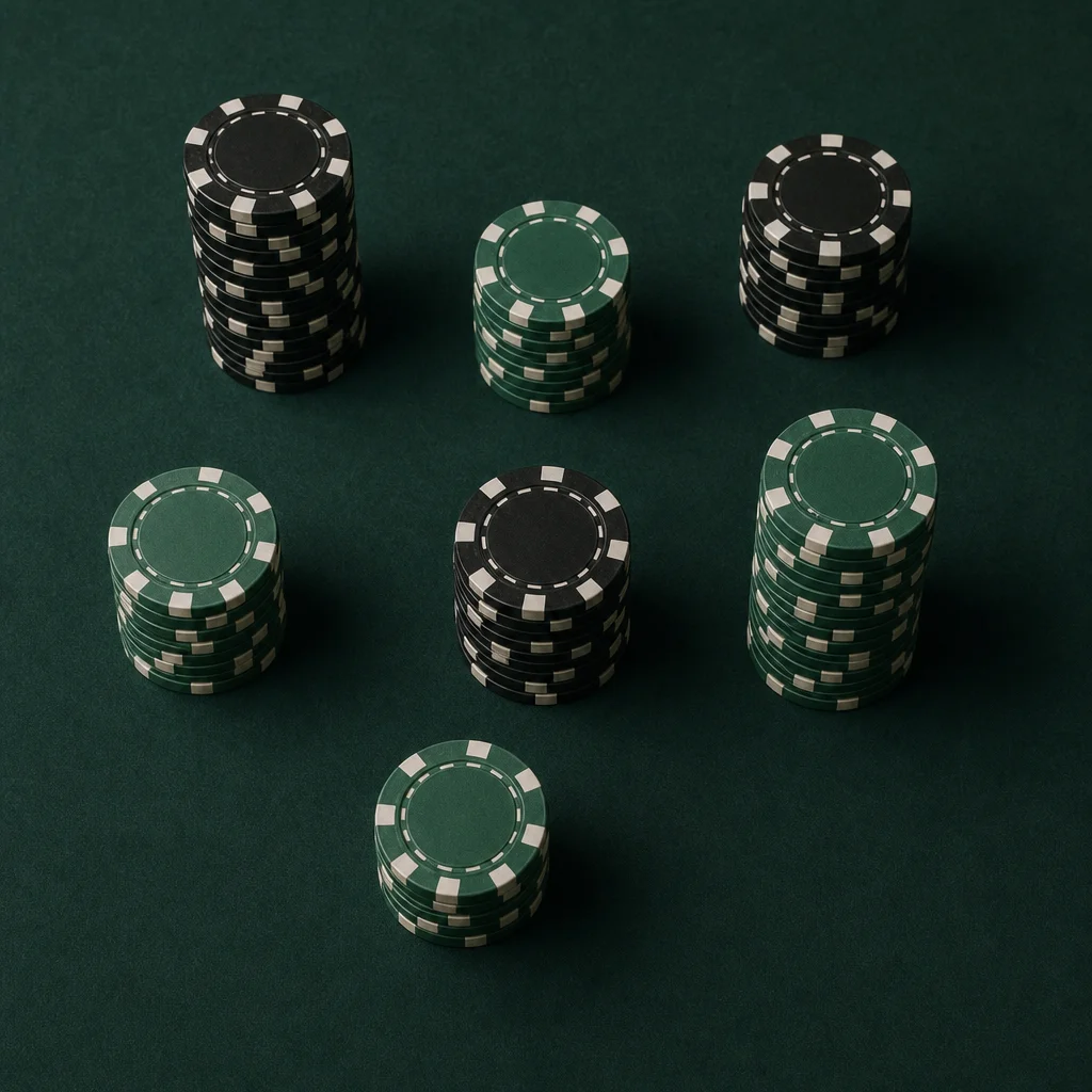 Tournament stack sizes illustrating online poker mtt strategy stage changes