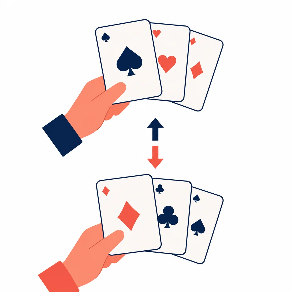 kicker cards comparison illustrating pair poker hand tie-break rules