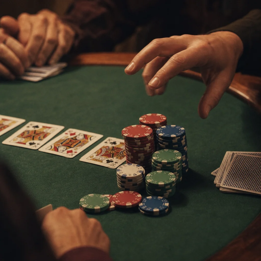 A Hand I Won on a Tell, and One I Lost on a Fake One