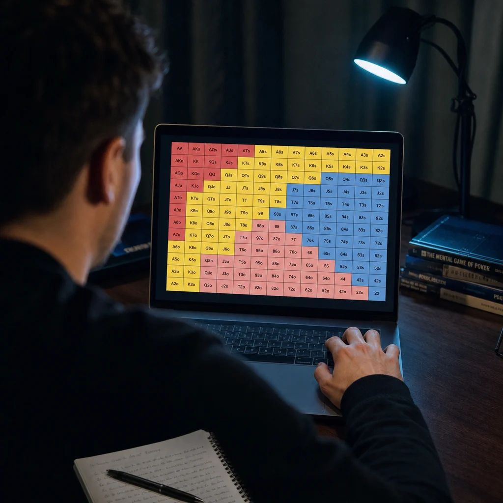 Preflop Ranges by Position: RFI, 3-Bet & Defense Charts